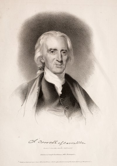 Charles Carroll von Carrollton, Maryland von Albert Newsam