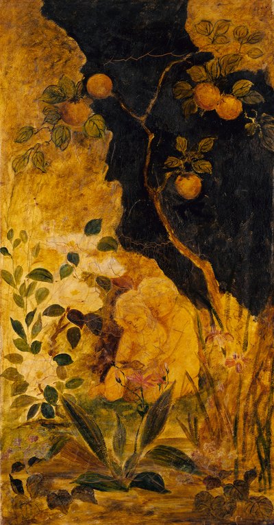 Paneel für einen Bildschirm: Kinder spielen mit einem Kaninchen von Albert Pinkham Ryder