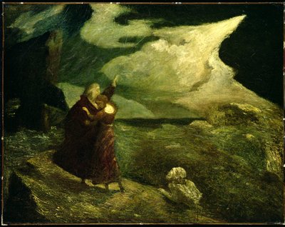 Der Sturm, 1892 von Albert Pinkham Ryder