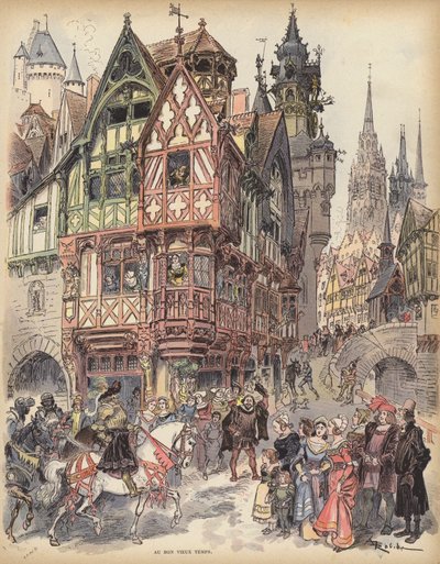 In den guten alten Zeiten von Albert Robida