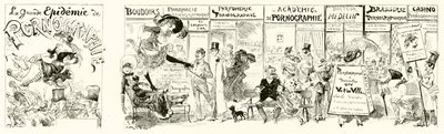 Die große Epidemie der Pornografie von Albert Robida