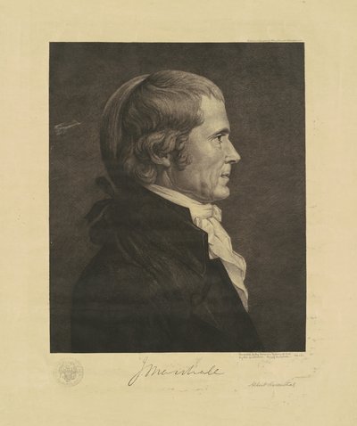 John Marshall von Albert Rosenthal