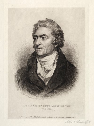 Sir Andrew Snape Hammond von Albert Rosenthal