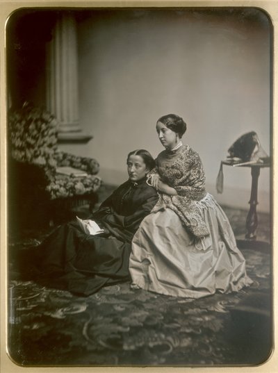 Der Brief, ca. 1850 von Albert Sands Southworth, Josiah Johnson Hawes