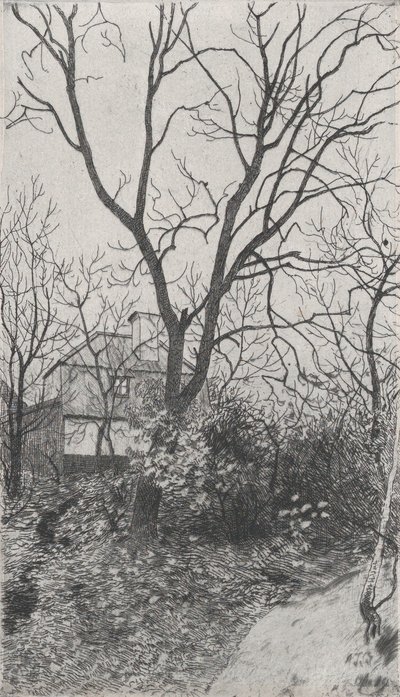 Herbst, aus dem Portfolio der Schwedischen Gesellschaft für Bildende Kunst von Albert Theodor Gellerstedt