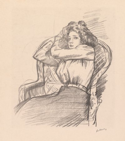 Unbetitelt ("Babette") von Albert de Belleroche