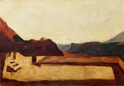 Am Kalvarienberg bei Bozen von Albin Egger-Lienz