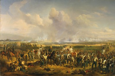 Die Schlacht von Szreg am 5. August 1849, 1853 von Albrecht Adam
