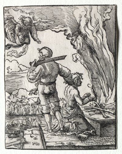 Abrahams Opfer von Albrecht Altdorfer