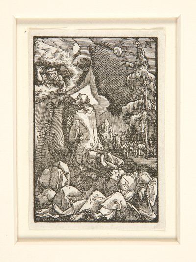 Agonie im Garten, aus der Serie Der Fall und die Erlösung des Menschen von Albrecht Altdorfer