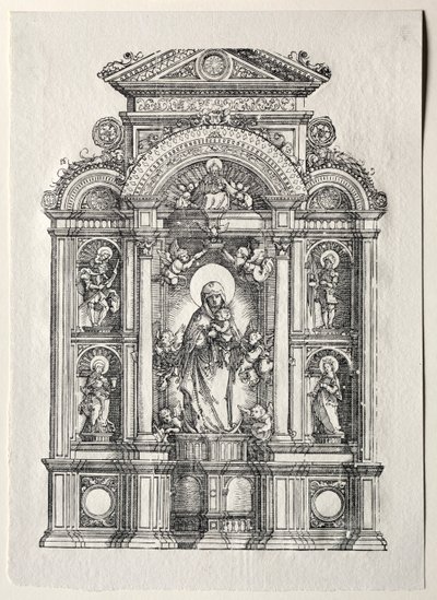 Altar mit der Schönen Maria von Regensburg von Albrecht Altdorfer