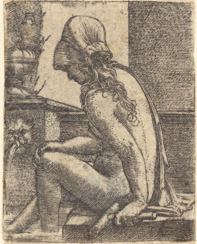 Badende Frau von Albrecht Altdorfer
