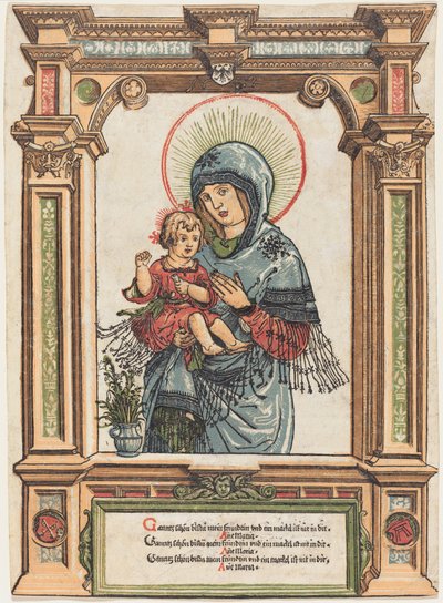 Die schöne Jungfrau von Regensburg, ca. 1519-1520 von Albrecht Altdorfer