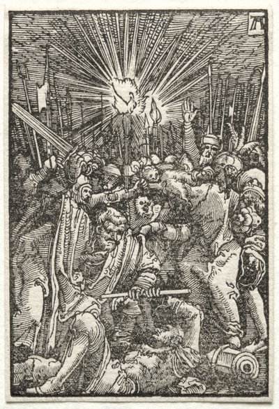 Der Fall und die Erlösung des Menschen: Christus gefangen genommen von Albrecht Altdorfer