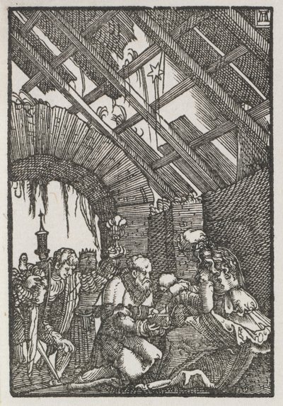 Der Fall und die Erlösung des Menschen: Die Anbetung der Heiligen Drei Könige von Albrecht Altdorfer