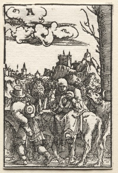 Der Fall und die Erlösung des Menschen: Die Flucht nach Ägypten, ca. 1515 von Albrecht Altdorfer