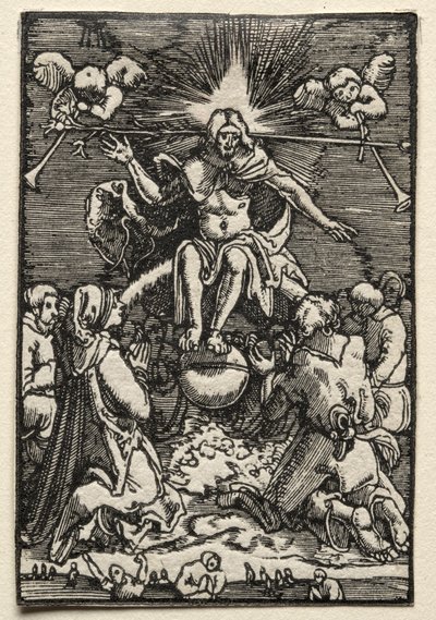 Der Fall und die Erlösung des Menschen: Das Jüngste Gericht, ca. 1515 von Albrecht Altdorfer