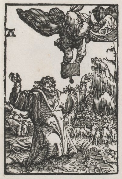 Der Fall und die Erlösung des Menschen: Die Botschaft des Engels an Joachim von Albrecht Altdorfer