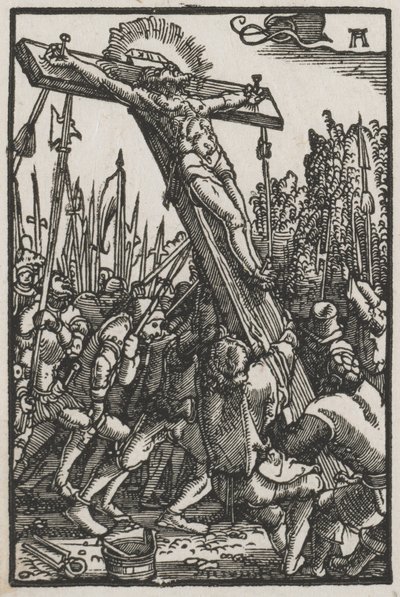 Der Fall und die Erlösung des Menschen: Die Kreuzaufrichtung von Albrecht Altdorfer