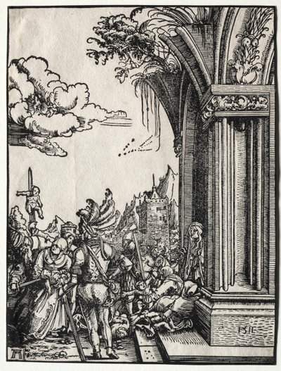 Das Massaker der Unschuldigen von Albrecht Altdorfer