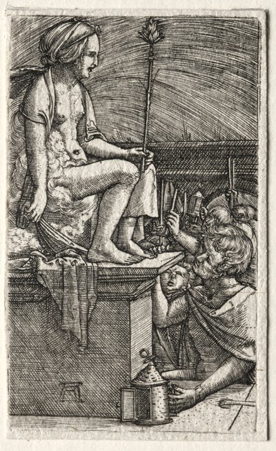 Die römische Kurtisane oder Die Rache des Zauberers Virgil von Albrecht Altdorfer