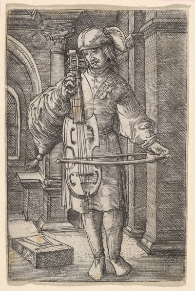 Geigenspieler von Albrecht Altdorfer