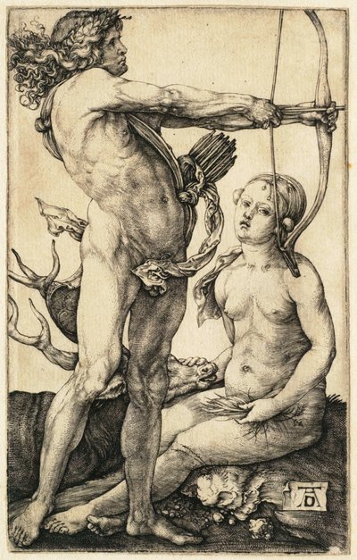 Apollo und Diana von Albrecht Dürer