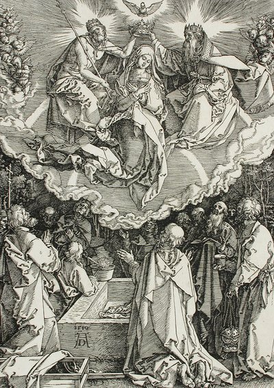Himmelfahrt und Krönung der Jungfrau von Albrecht Dürer