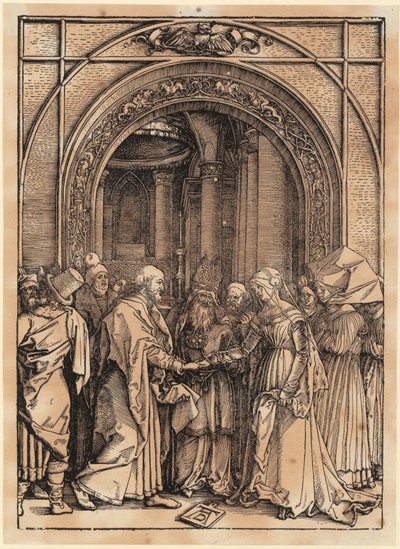 Beschneidung Christi, Blatt 11 der Folge "Das Marienleben" von Albrecht Dürer