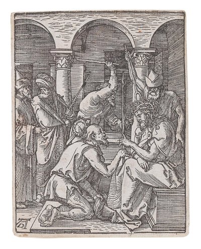 Christus mit Dornen gekrönt, aus der Serie Die Kleine Passion, ca. 1509-1511 von Albrecht Dürer