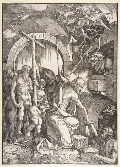 Christus steigt in die Hölle hinab von Albrecht Dürer