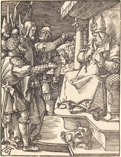 Christus vor Kaiphas von Albrecht Dürer