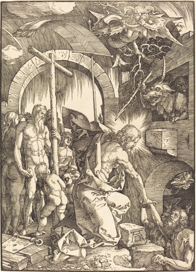 Christus in der Vorhölle von Albrecht Dürer