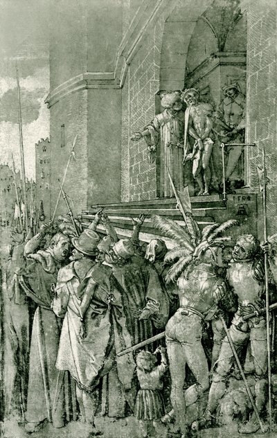 Christus wird dem Volk gezeigt von Albrecht Dürer