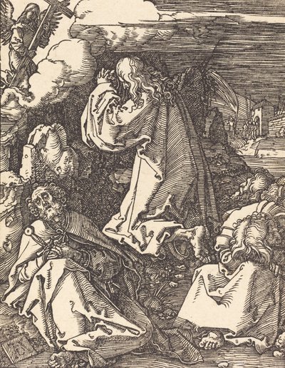 Christus am Ölberg, wahrscheinlich ca. 1509-1510 von Albrecht Dürer