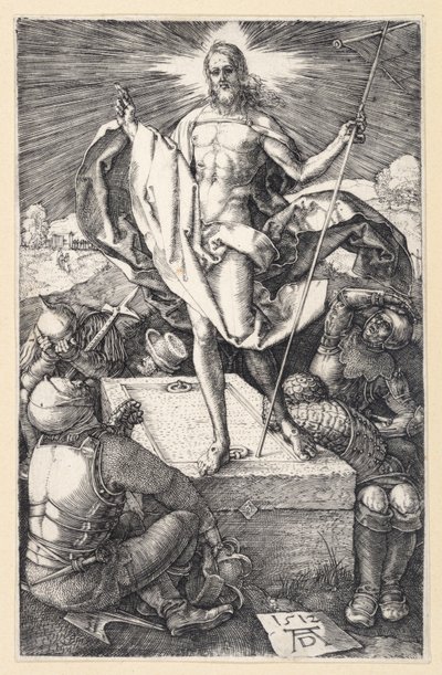 Christi Auferstehung (Kupferstich-Passion) von Albrecht Dürer