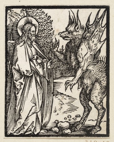 Christi Versuchung (43 religiöse Themen) von Albrecht Dürer