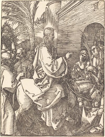 Christi Einzug in Jerusalem von Albrecht Dürer