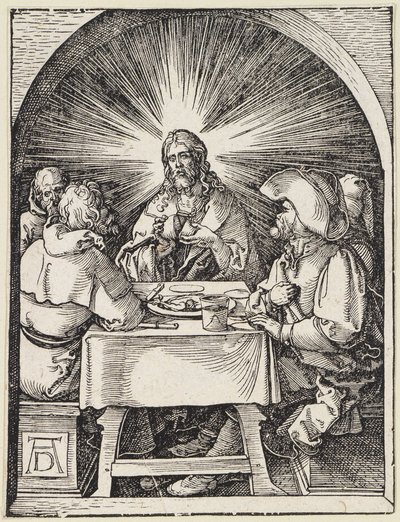 Christus in Emmaus von Albrecht Dürer