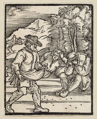 Das Gleichnis vom Feind, der Unkraut sät (aus: Postilla, 43 Holzschnitte) von Albrecht Dürer