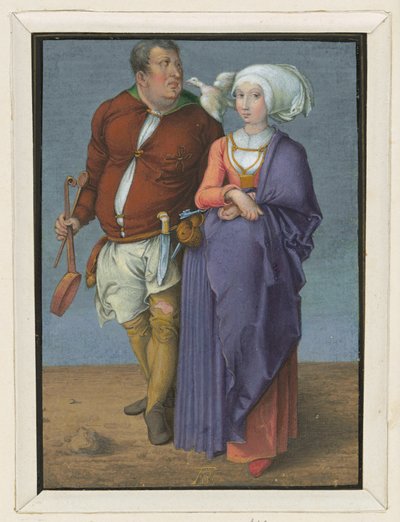 Der Koch und sein Weib von Albrecht Dürer