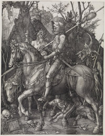 Der Reiter (Ritter, Tod und Teufel) von Albrecht Dürer