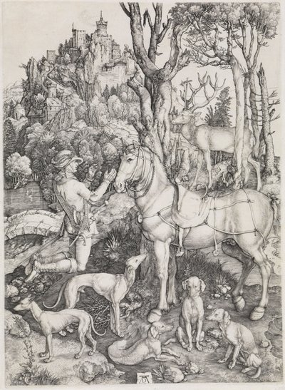 Der heilige Eustachius von Albrecht Dürer