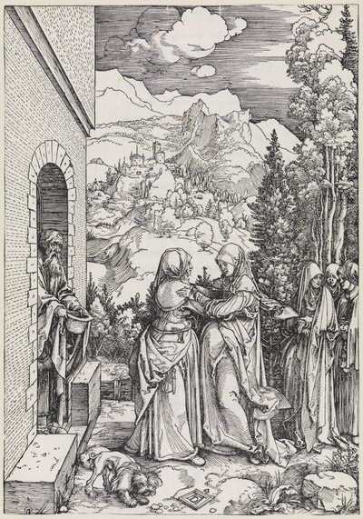 Die Heimsuchung von Albrecht Dürer