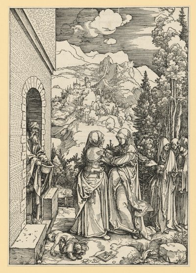 Die Heimsuchung von Albrecht Dürer
