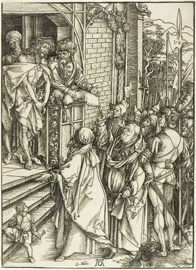 Ecce Homo - Die Darstellung Christi, aus Die Große Passion von Albrecht Dürer