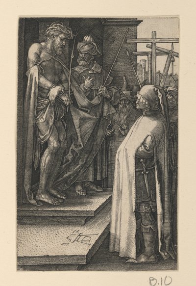 Ecce Homo, aus Die gravierte Passion von Albrecht Dürer