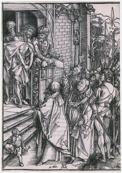 Ecce homo, Blatt 6 der Folge "Die Grosse Passion" von Albrecht Dürer