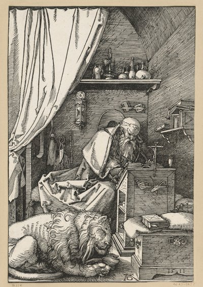 Heiliger Hieronymus in seiner Zelle von Albrecht Dürer