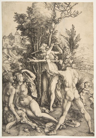 Herkules am Scheideweg von Albrecht Dürer